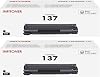 137 Toner Cartridge 2-Pack Compatible Replacement for Canon 137 Black Toner Cartridge CRG137 for ImageCLASS D570 MF232w MF242dw MF236n MF249dw MF244dw MF247dw MF227dw MF229dw Printer Toner
