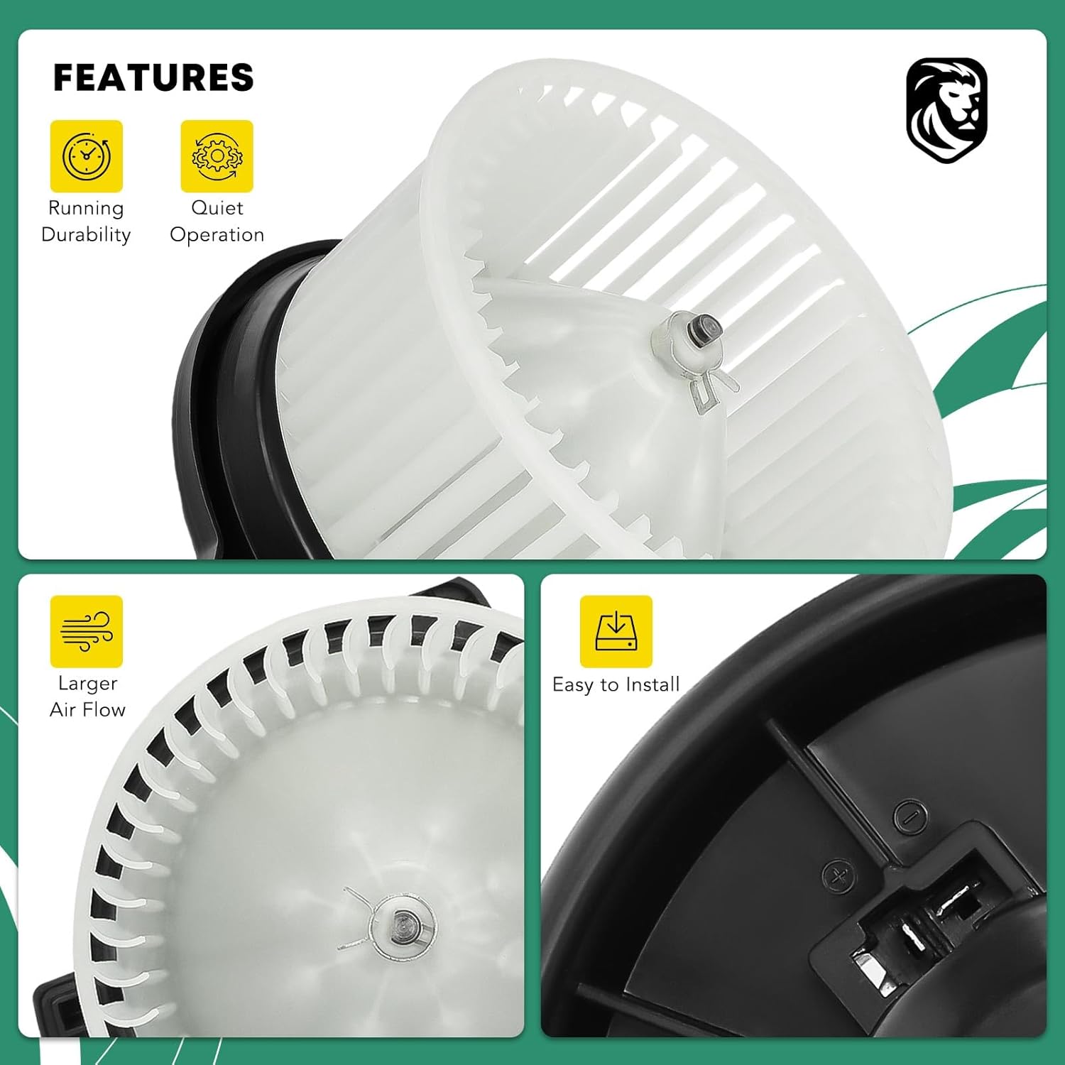 A/C Blower Motor Assembly for Acura Integra CL Honda Accord Civic Insight Prelude