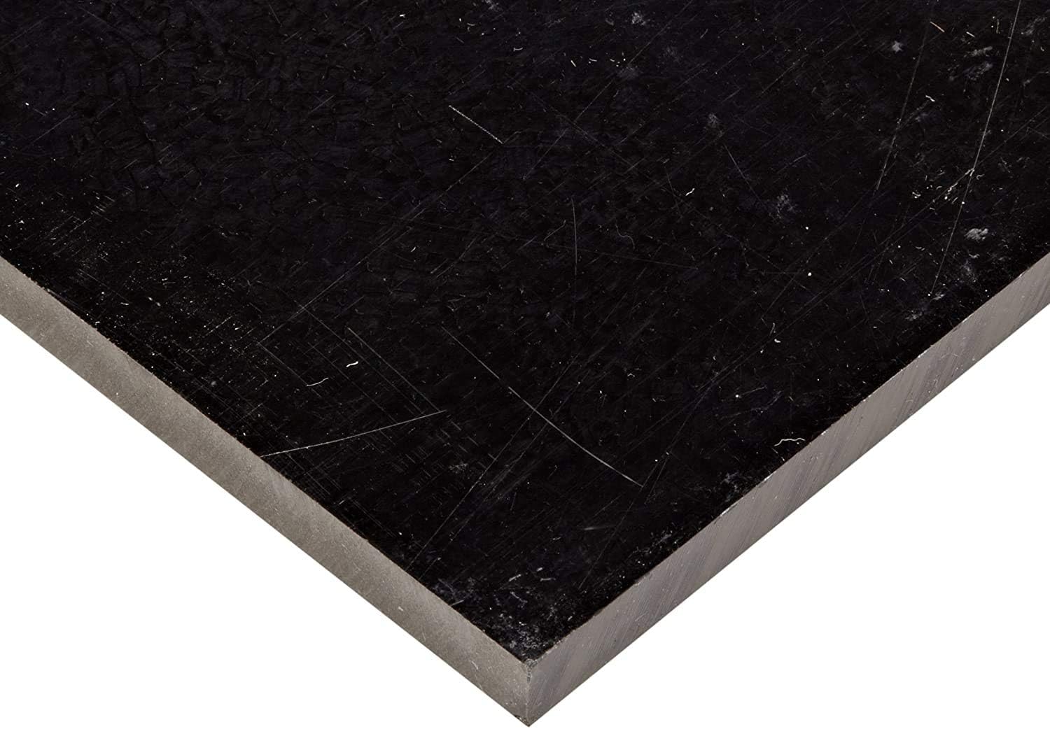 ABS Sheet - .060" Thick, Black, 12" x 24" Nominal