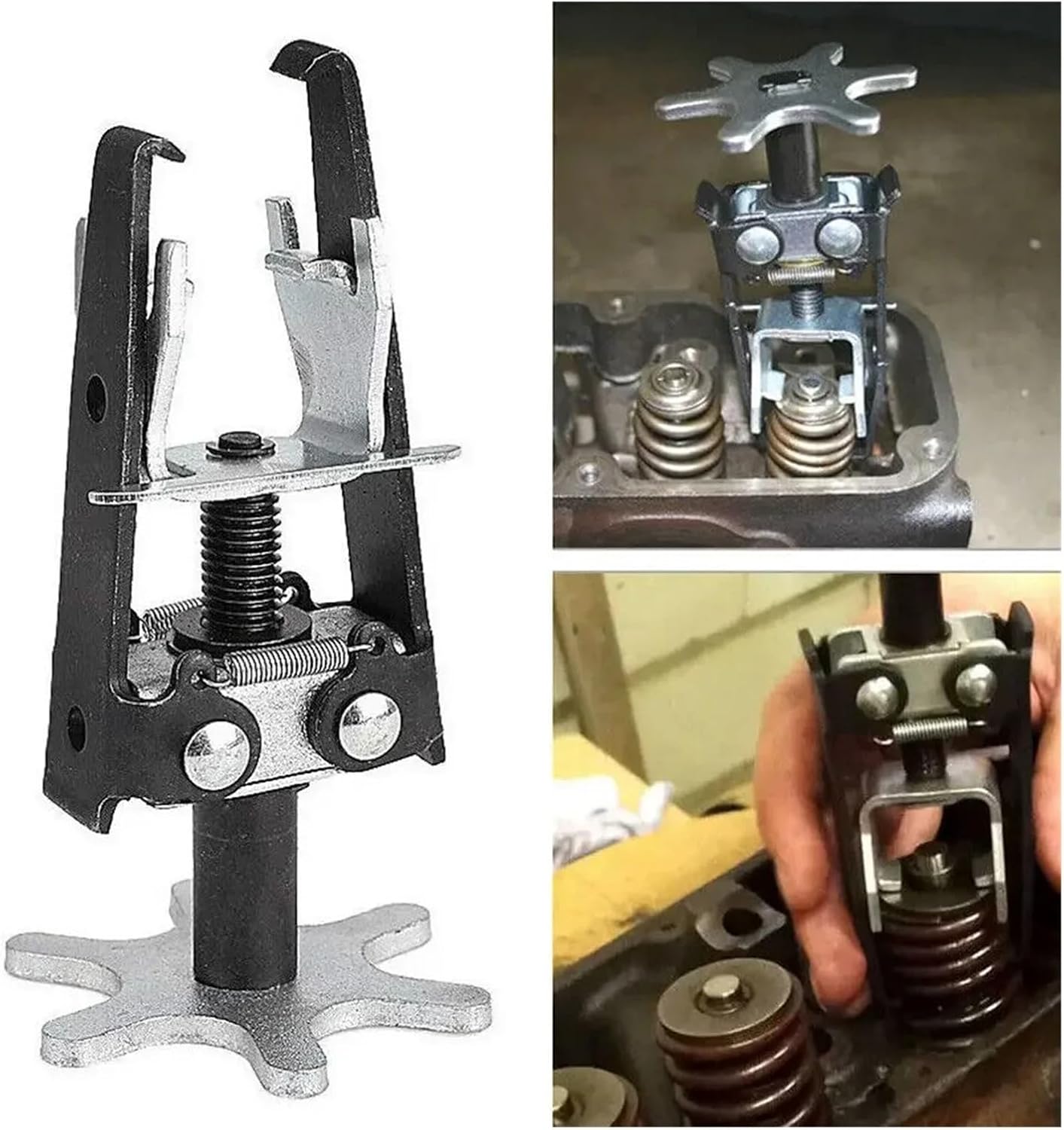 Valve Spring Compression Tool Valve Spring Compressor Stem Engine Seal Keeper Remover Pliers Overhead