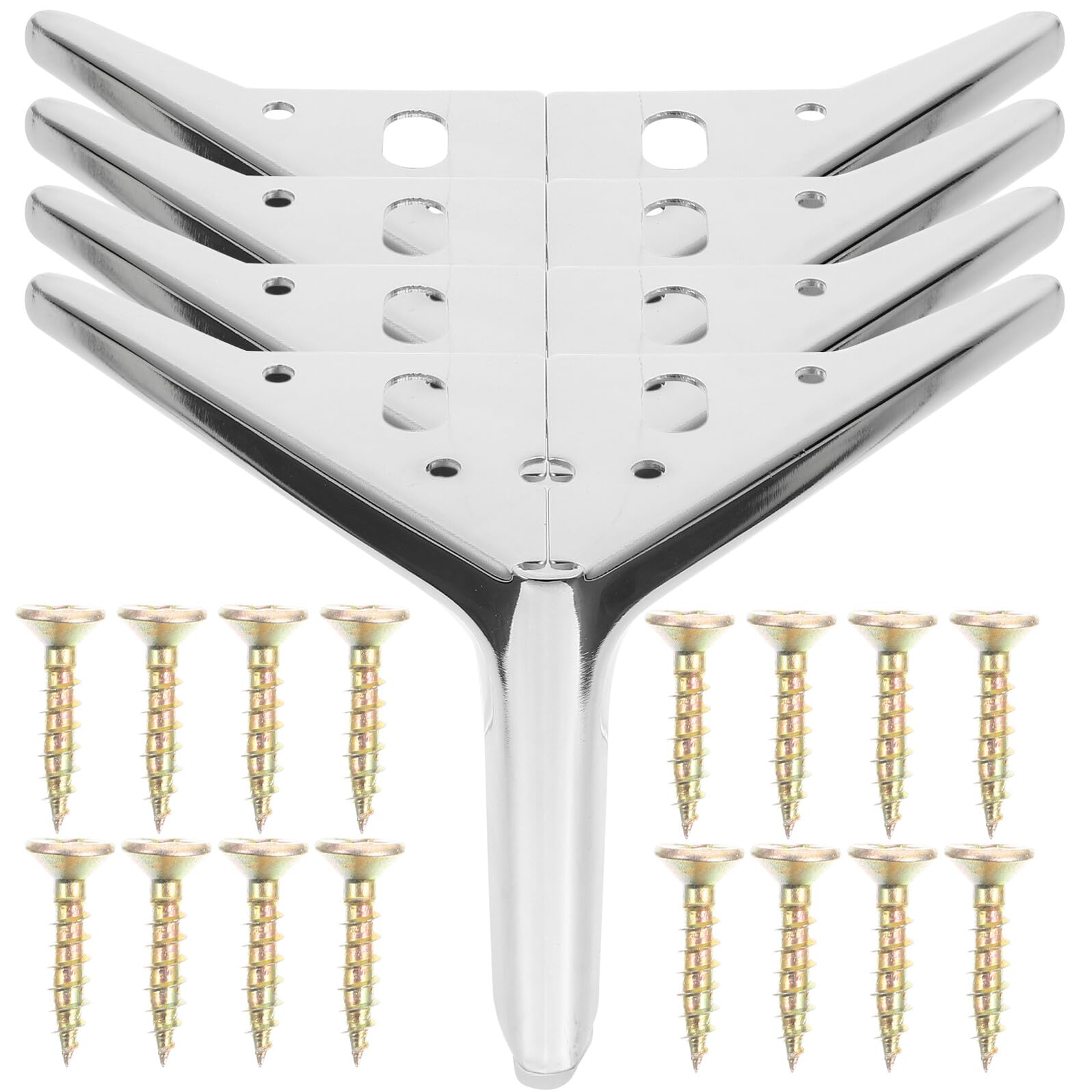 Meubles acier de canapé triangulaires COLLBATH x4 pour table et commode
