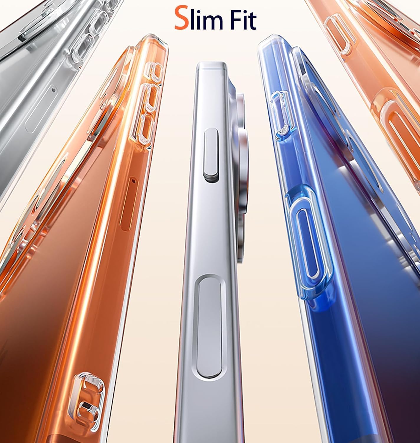 for iPhone 17 Pro Case Clear, [Anti - Yellowing] [Military-Grade Drop Protection] Protective Clear for Apple 17 Pro Case with Shockproof Bumper 2025
