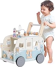 ROBOTIME Wooden Walker for Babies, Activity with Push for Boys and Girls, Gift for Toddlers, Ages 10-36 Months