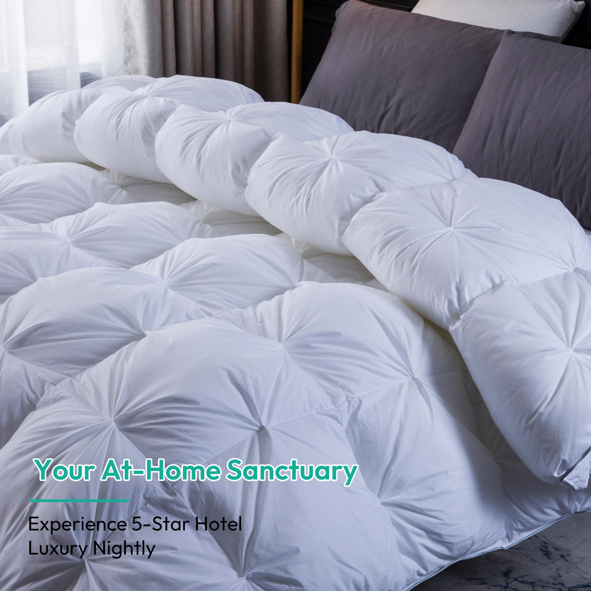 Trapunta Piumone Matrimoniale Nvernale Di Qualità MAGNIFICA: Comfort E - Foto 11