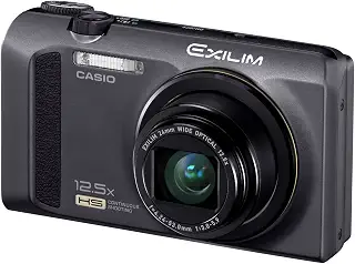 CASIO デジタルカメラ EXILIM 1210万画素 光学ズーム12.5倍 EX-ZR100BK