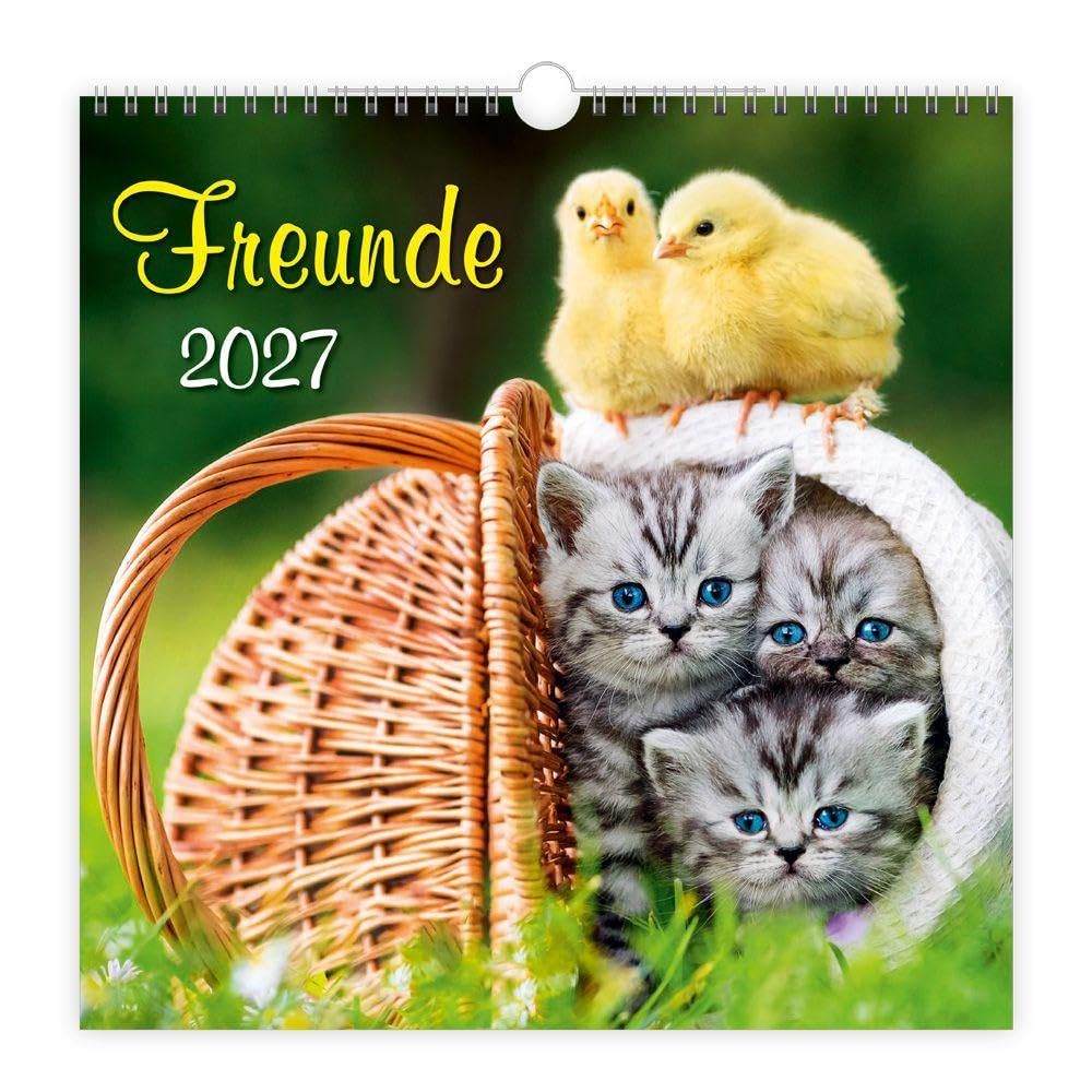 TRÖTSCH Wandkalender Freunde 2027