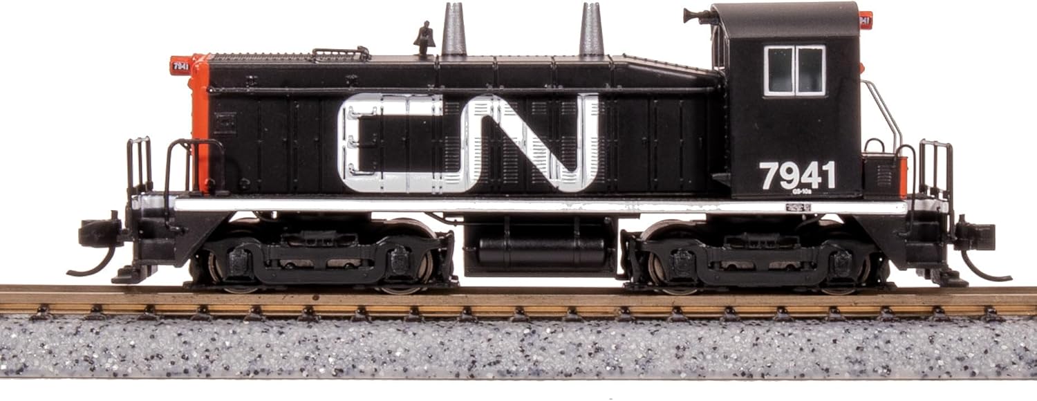 Broadway Limited 7489 EMD NW2, CN 7957, Noodle Scheme, Paragon4 Sound/DC/DCC, N Scale