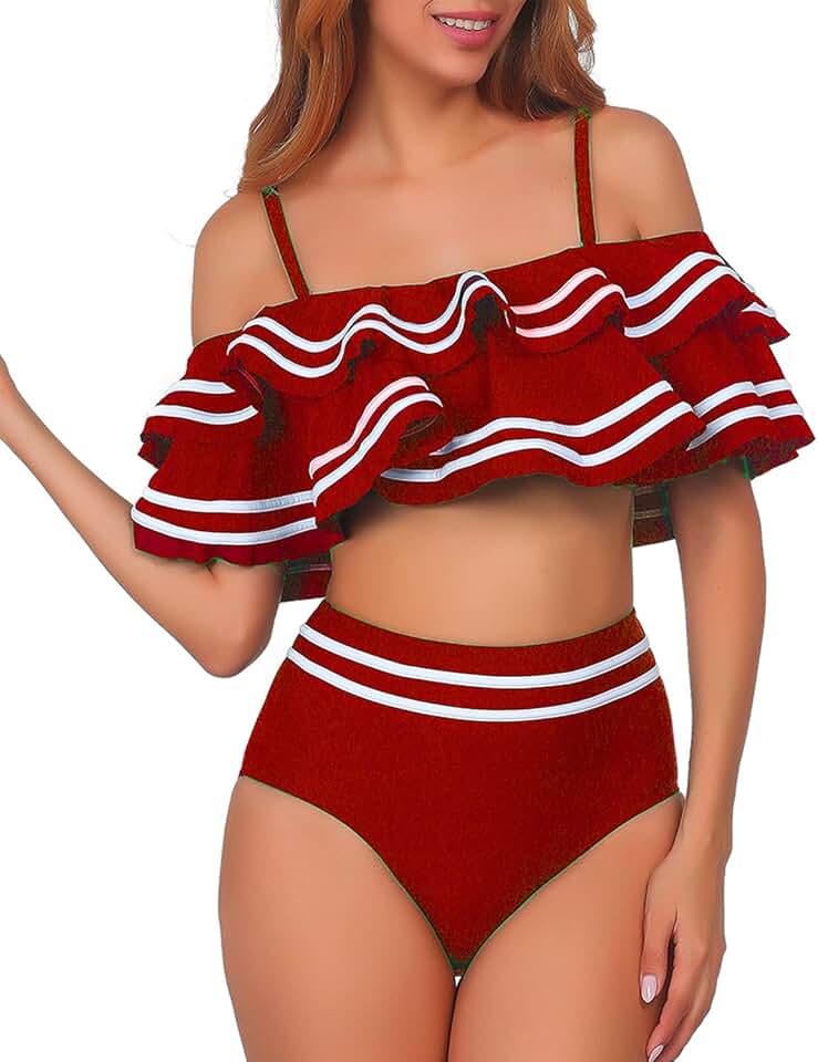 retro bathing suits amazon