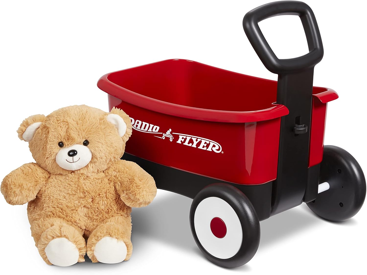 Radio Flyer My 1st Wagon with Teddy Bear Red, PullAlong Wagons