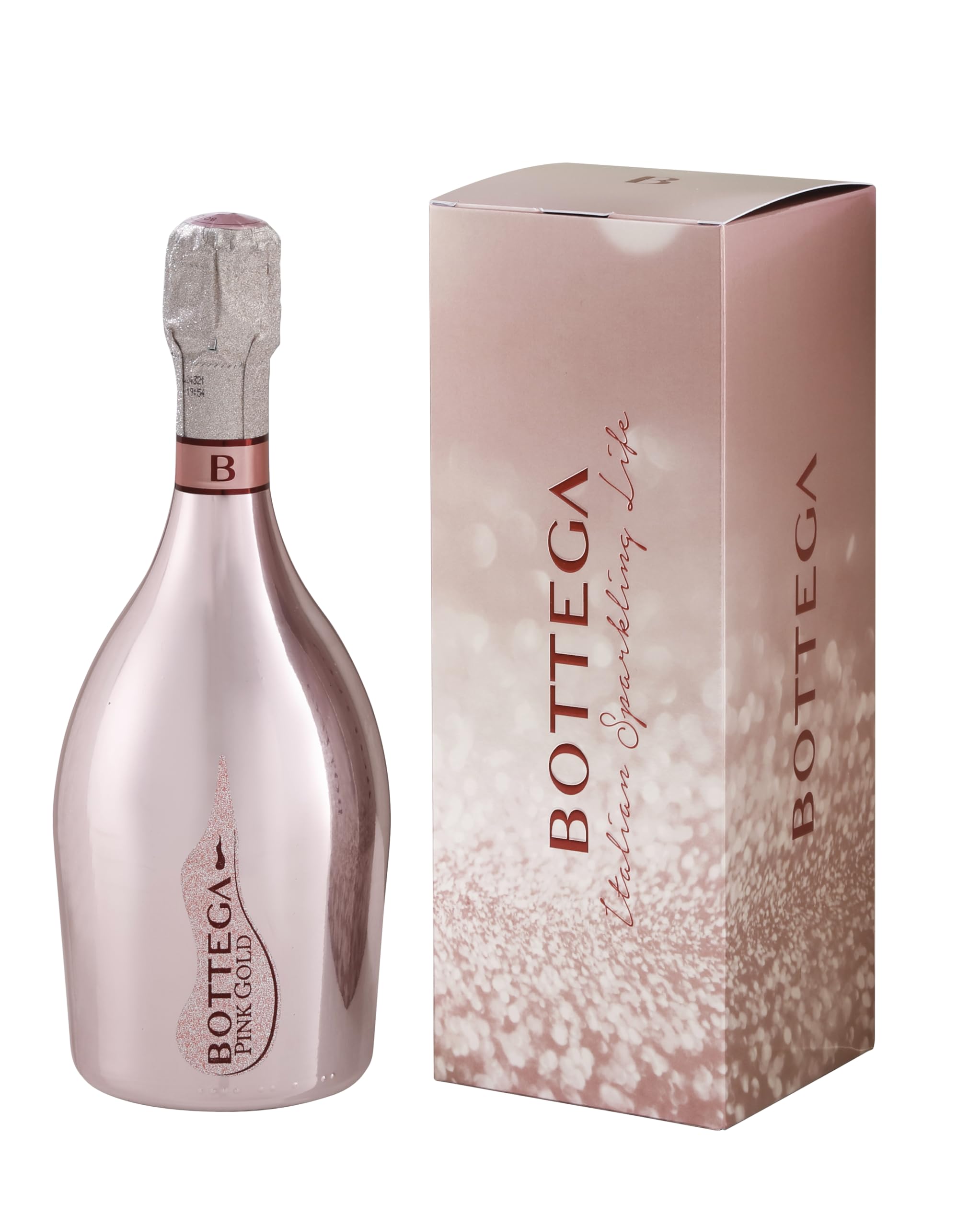 Bottega Pink Gold Prosecco DOC Spumante Rosé mit Etui - 750ml