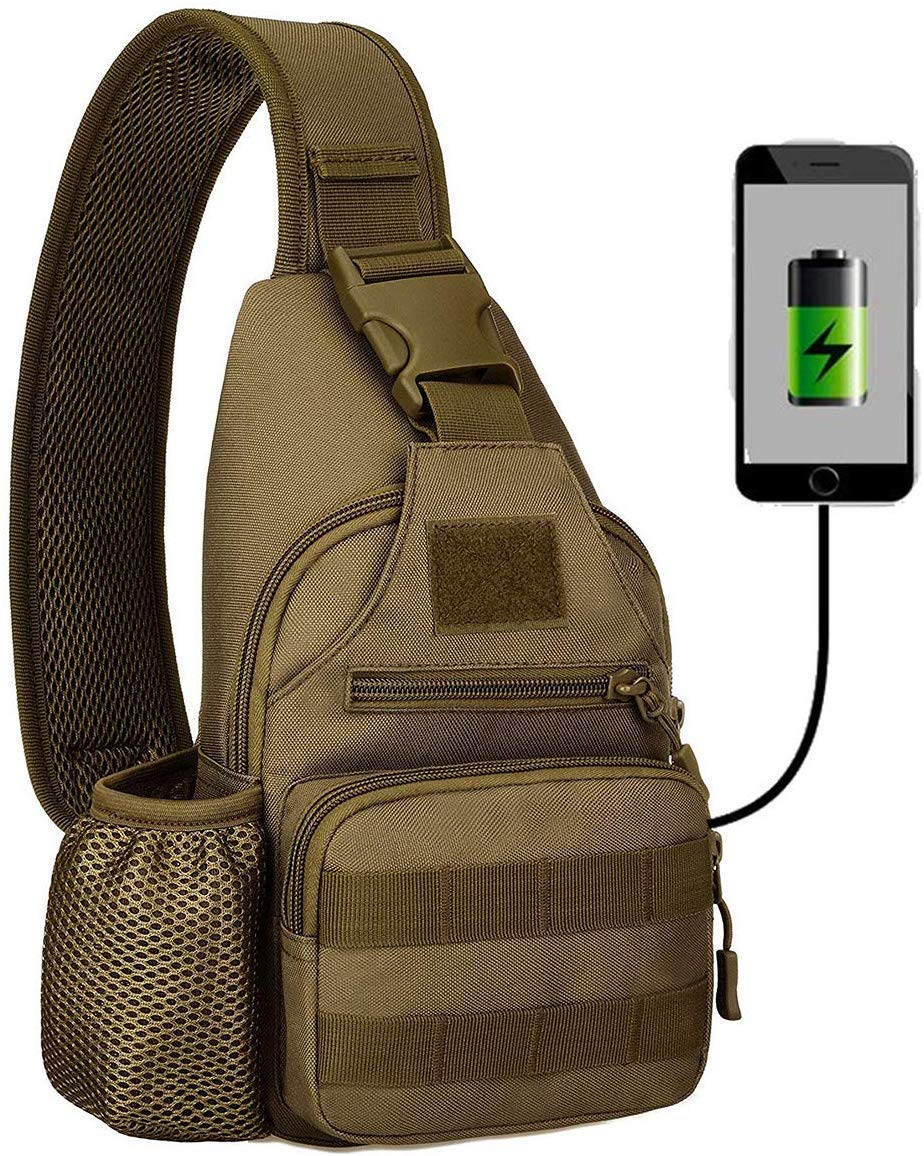 Borsello Uomo Tracolla Borsa A Tracolla Uomo Impermeabile Con USB