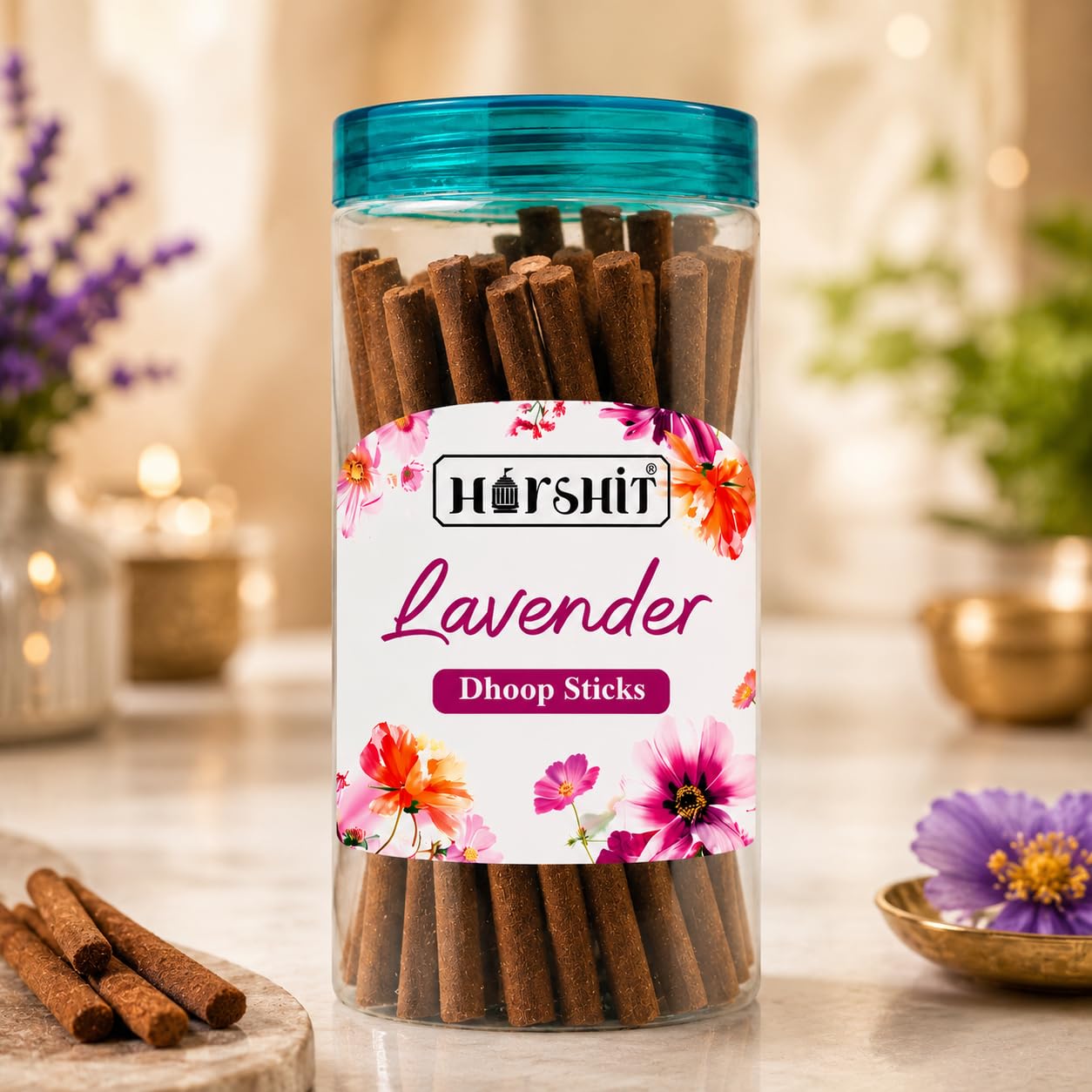 Lavender Dhoop Sticks (250gm) | Long Lasting Lavender Fragrance Premium Dhoop Sticks for Pooja, Meditation, Yoga & Home Fragrance | Slow Burning Incense Sticks | Home & Temple Use-picture-13