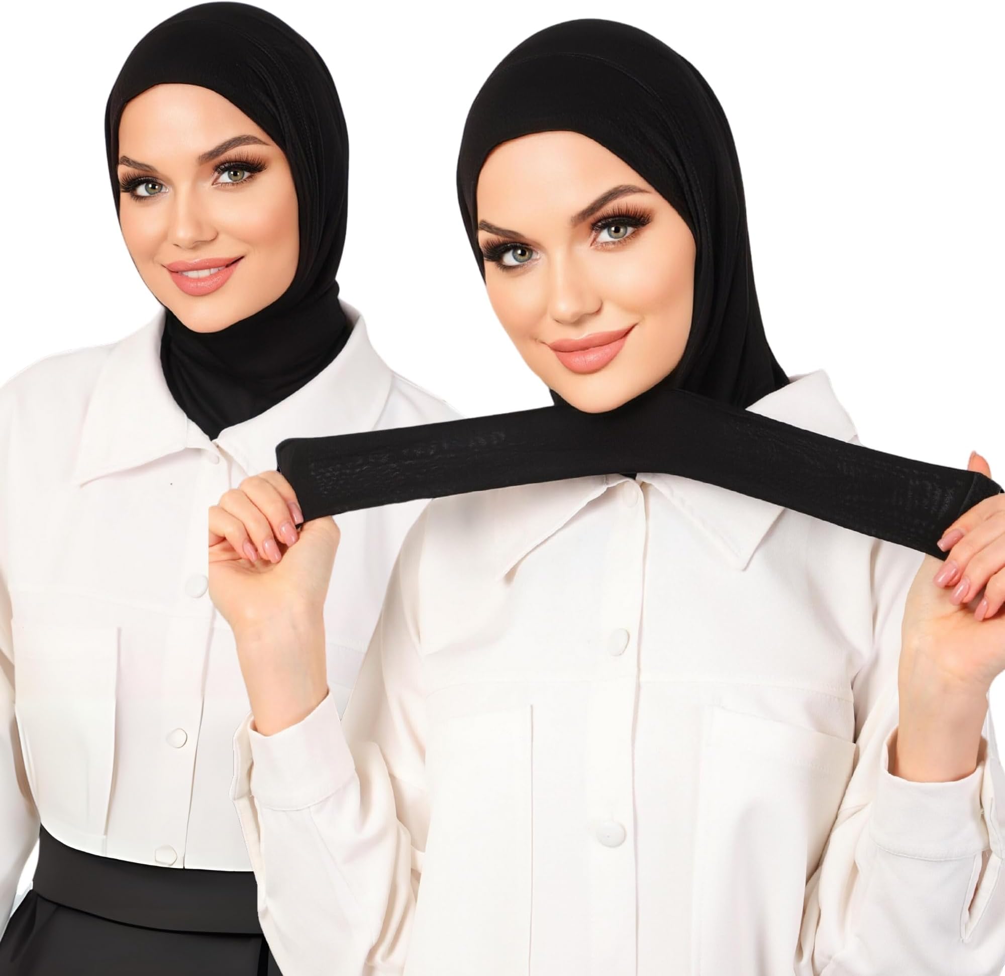 Instant Scarf For Women, Premium Jersey Head Scarf Wrap, Practical Jersey Hijab, Women Muslim Instant Hijab