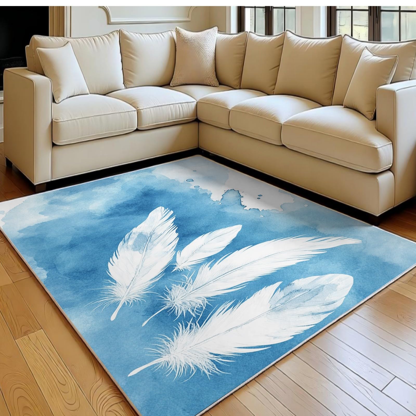 Tapis de salon lavable et antidérapant résistant pour la cuisine