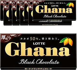 ロッテ ガーナブラック 50g×10個
