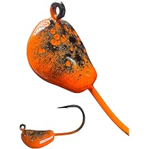 Tautog Jig, Sheepshead Standup Style Jig, 25 Pack, 1/2-2oz Sizes, Premium Powdercoated and Made in The USA
