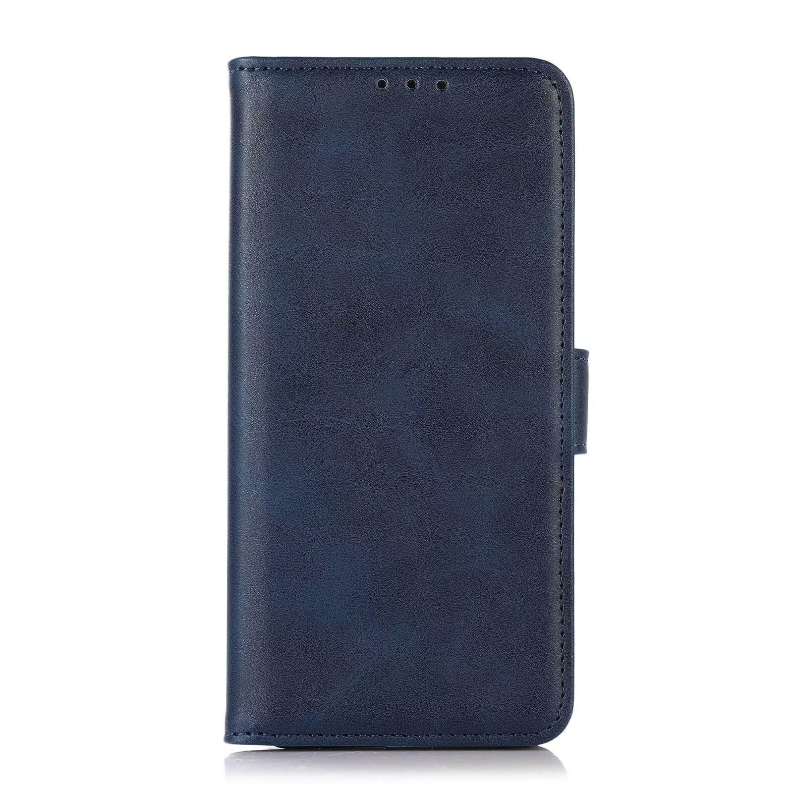 LIUZIHANCase for vivo Y27 5G. Anti-Scratch, Flip Case Side suction Kickstand Feature Card Slots Case, PU Leather Folio Cover for vivo Y27 5G.Blue