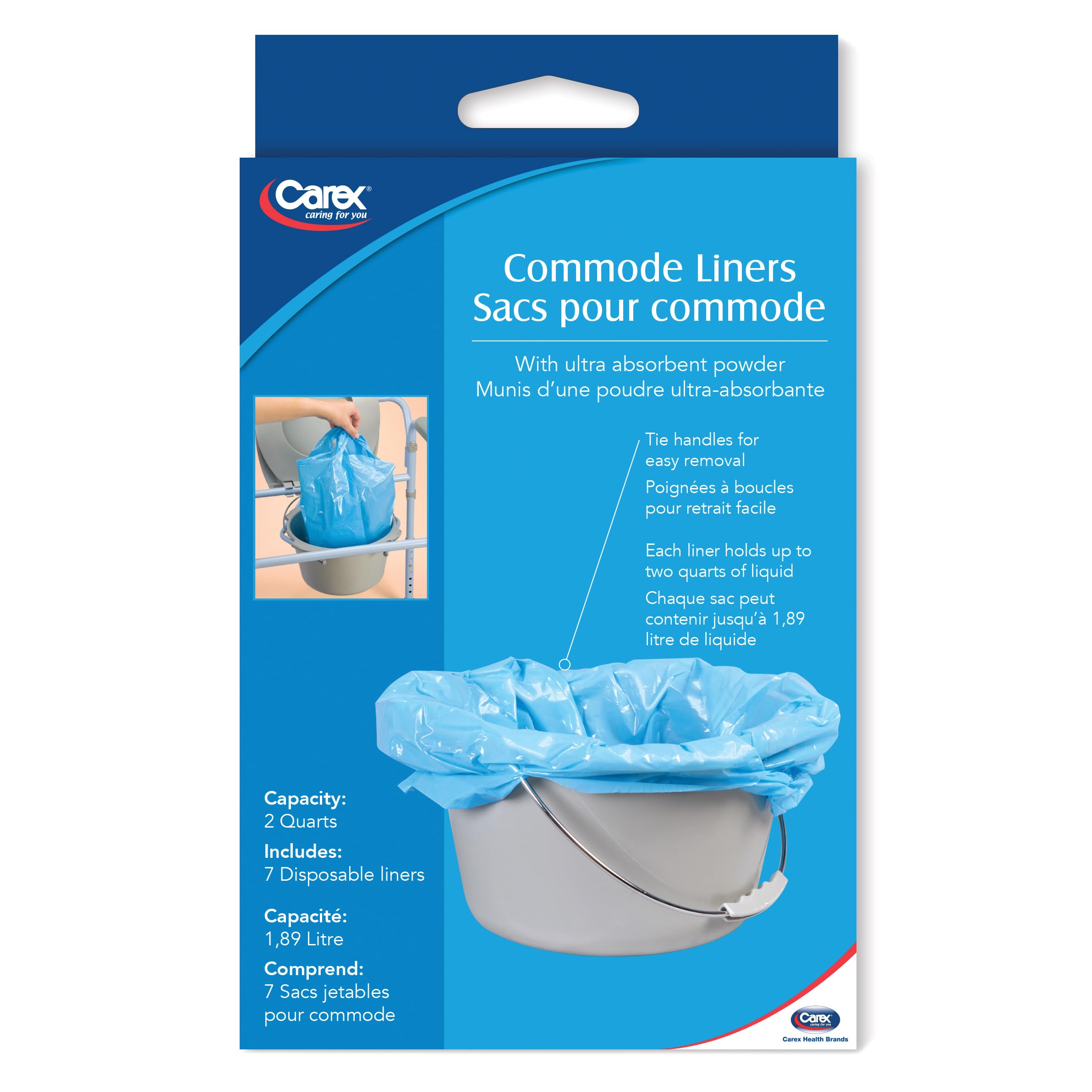 Carex Commode Liners P709
