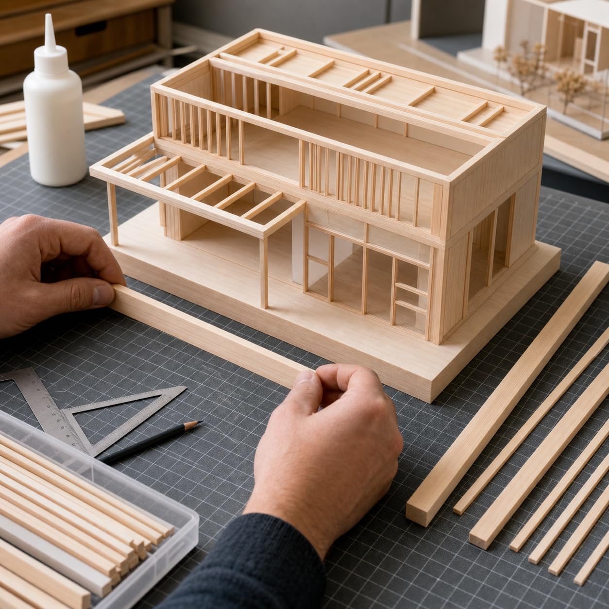 Unfinished Wood Strips - 15 Dowels 1/4x1x12 -5 Unfinished Wood Strips - 15 Dowels 1/4x1x12 -5