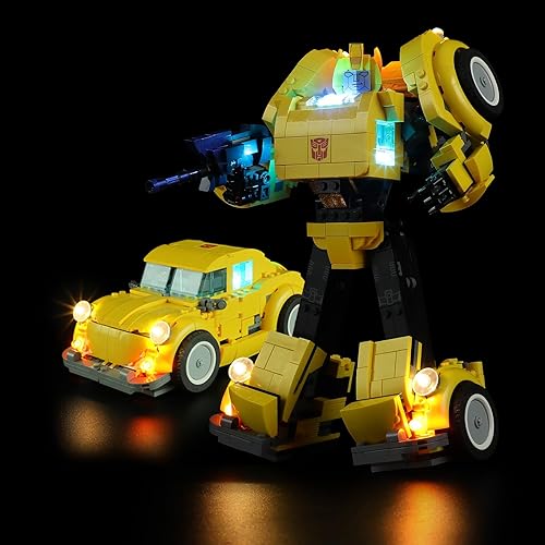 LIGHTAILING Luz para Lego-10338 Bumblebee - Kit de iluminación LED compatible con el modelo de bloques de construcción Lego - No incluye el juego de