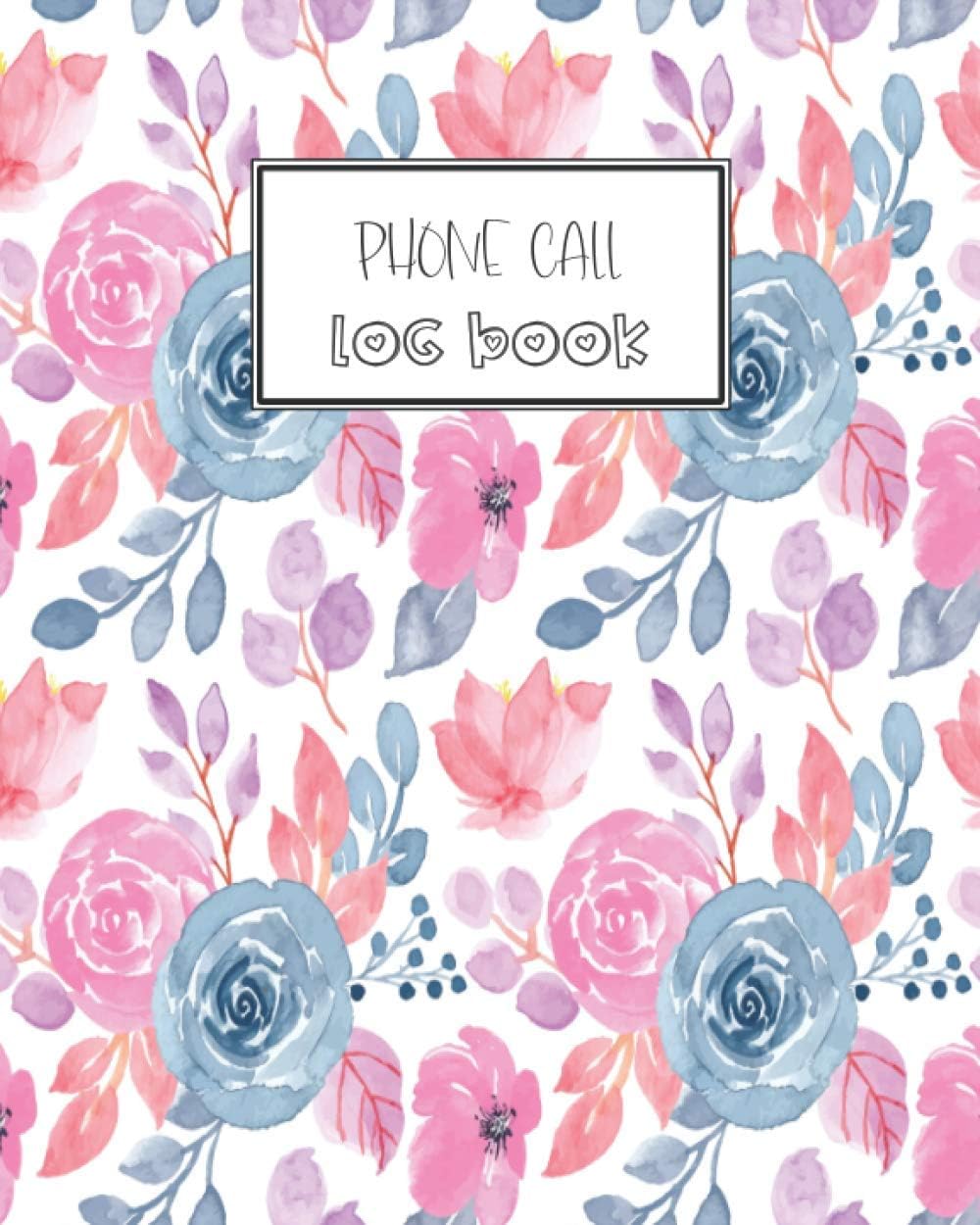 Phone Call Log Book: Office Voice Mail Tracker Record, Inbound/Outbound Call Tracker , Telephone Memo Notebook