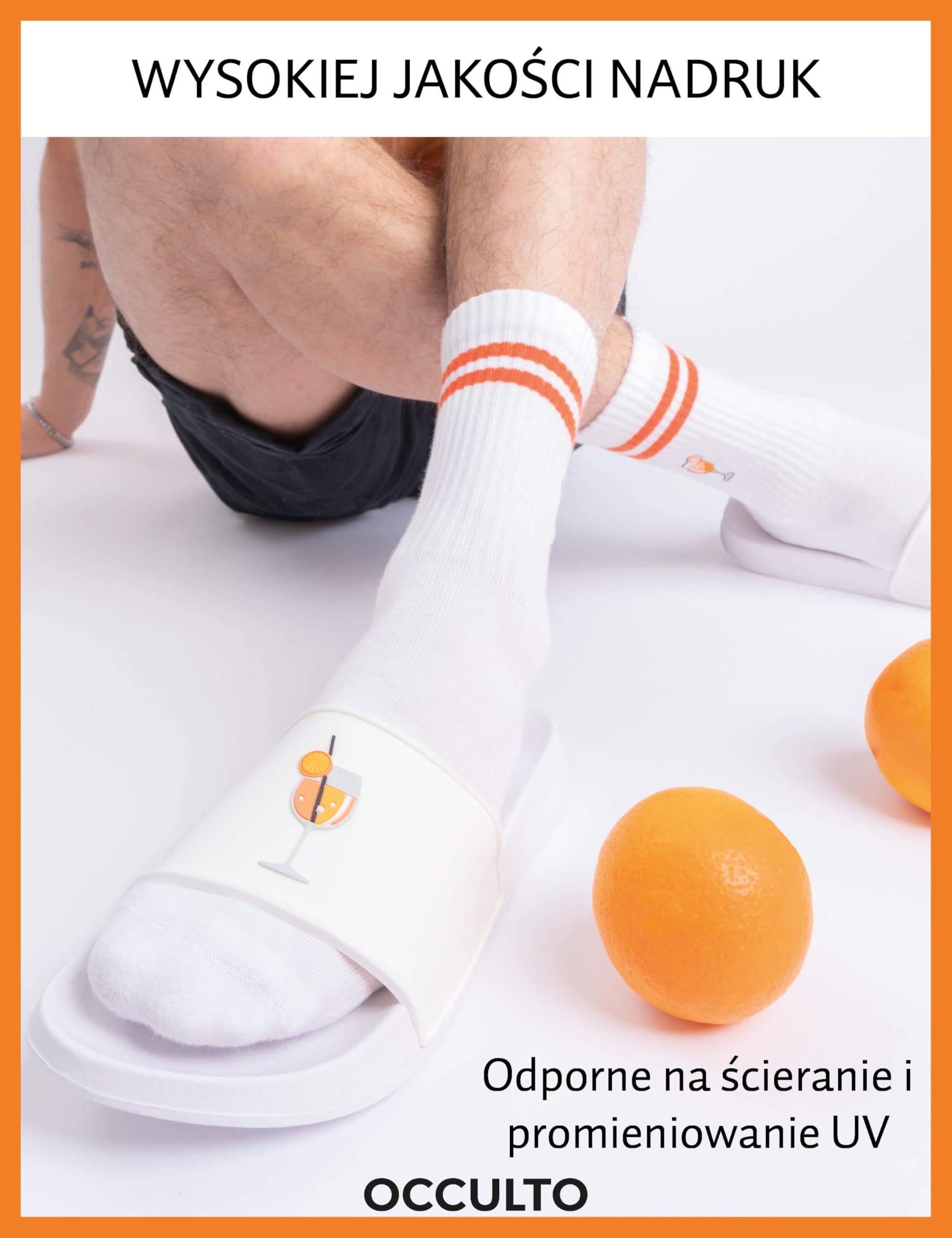 Occulto Klapki Spritz Motyw Damski & Męskie 1 pak (model: Lou)