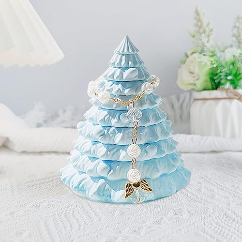 Miniatura 6 de Molde de silicona, molde de silicona con forma de cono, mini molde de silicona para árbol de Navidad, moldes para hacer velas, moldes de silicona de