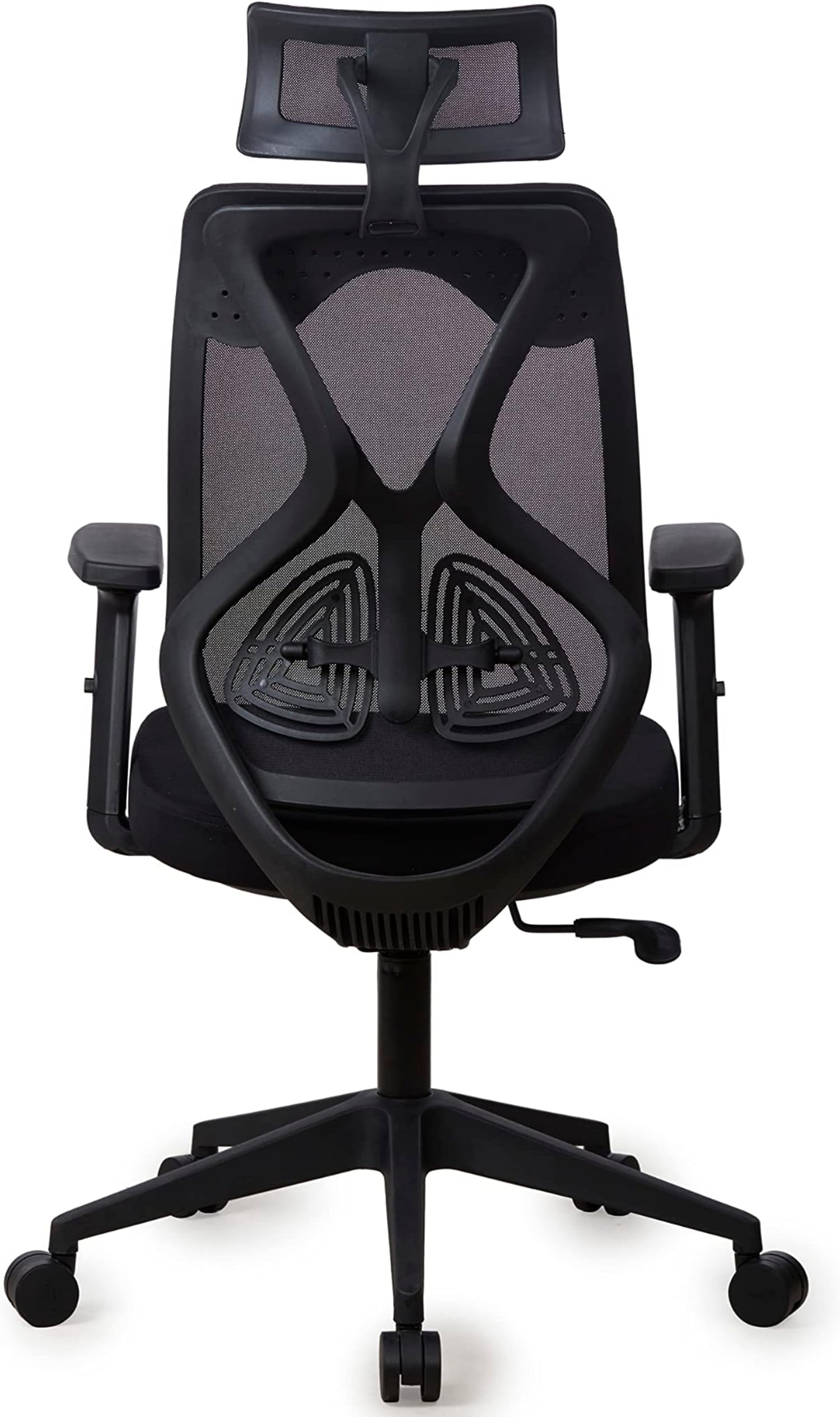 JD9 High Back Ergonomic Chair Cushion Seat with Advanced Syncro Tilt Mechanism, 2D Adjustable Arms & Headrest for Office & Home for Office & Home(Nylon,Mesh,Oyster Black)