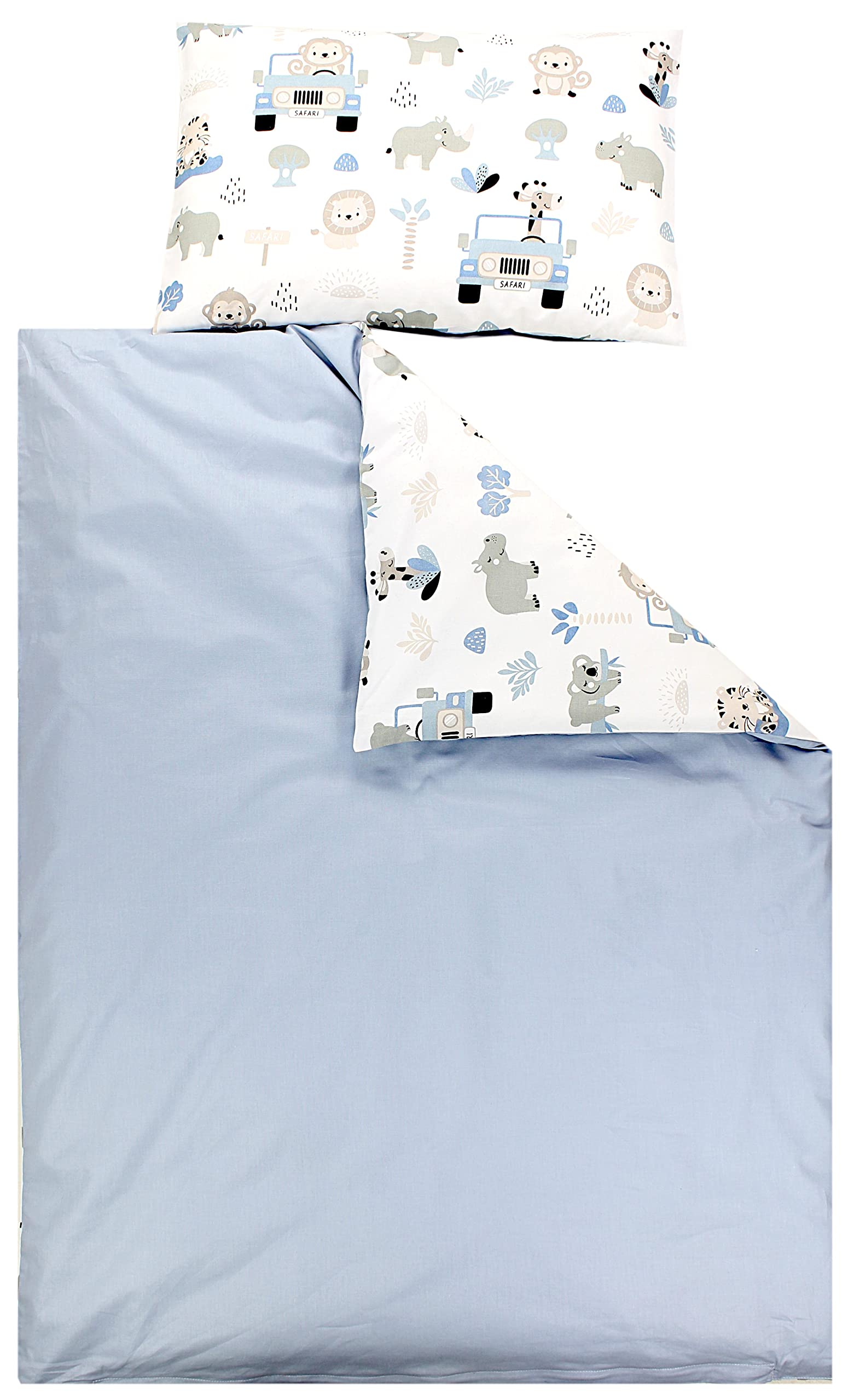 TupTam Juego de Ropa de Cama para Niños, de 2 Piezas., Conejo/Rosa/Lunares, 120x90 cm — view 160
