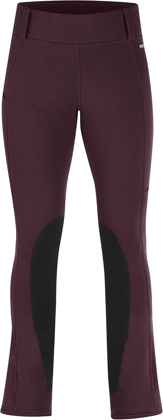 Kerrits Women's Sit Tight Wind Pro Bootcut Winter Horse Riding Tights Tall Warm, Polartec Equestrian Breech, Phone Pocket