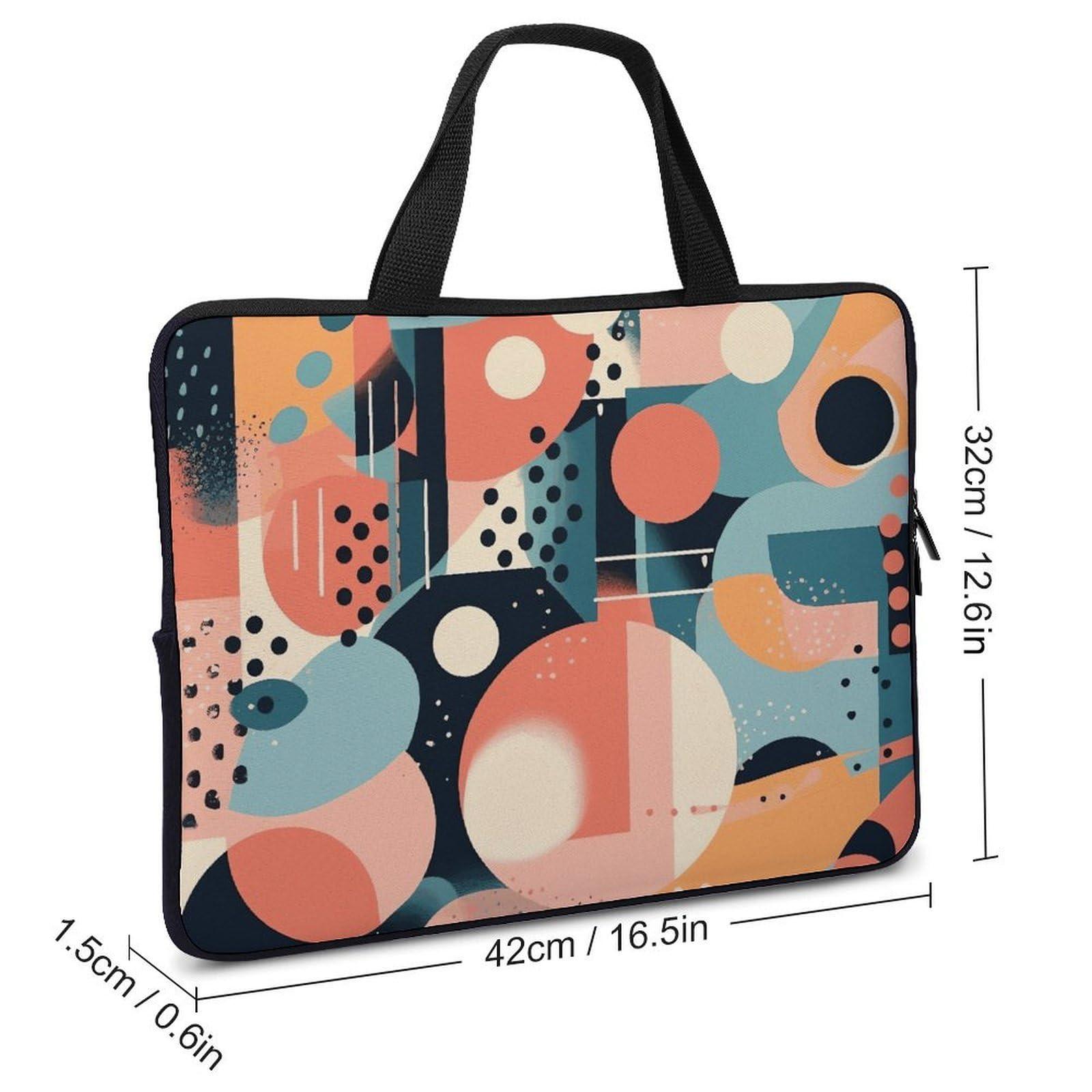 Housse de protection pour ordinateur portable de 17 pouces, ultra fine, étanche, avec dragonne