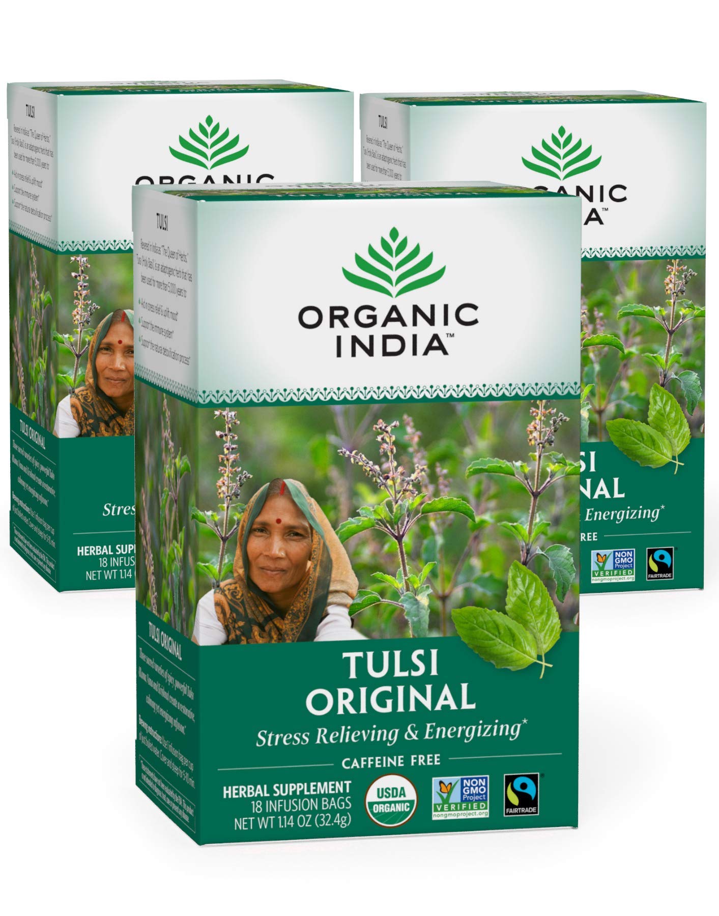 Org Tulsi Original (25 Bags) - x 3 Pack Savers Deal
