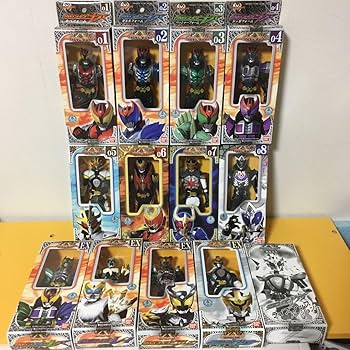✨新品 希少 限定✨RIDER HERO 仮面ライダー ヒビキ ソフビ １３体 Amazon.co.jp: ライダーヒーローシリーズEX ライダー響鬼 カブキ