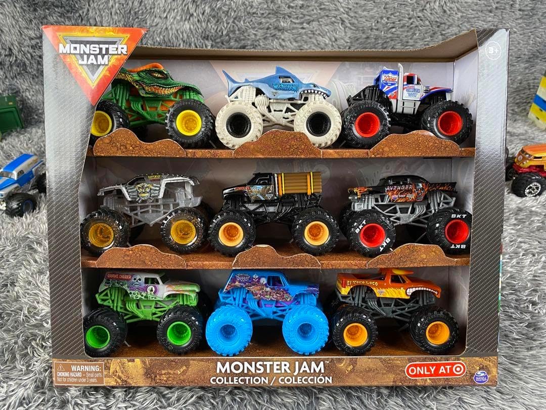 巨大モンスタージャム オフィシャル メガ グレイブ ディガー 全地形