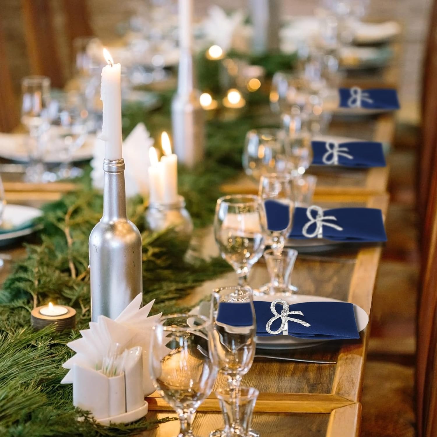 Tech Deals 🔥 YoyoCinny Napkin Rings ,Silver Napkin Rings ,Napkin Holders Buckles for Table Decorations Holiday Wedding Banquet (Silver 6PCS) 60% Off Discount YoyoCinny Napkin Rings ,Silver Napkin Rings ,Napkin Holders Buckles for Table Decorations Holiday Wedding Banquet (Silver 6PCS)