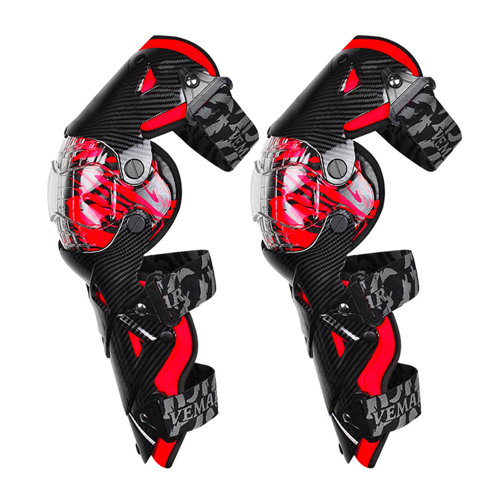 Rodilleras Moto,Rodilleras MTB con Revestimiento Interior Extraíble,Carcasa Protectora de Alta Resistencia,Rodilleras Enduro para Motocross,Bicicleta,Skate,Bicicleta de Montaña