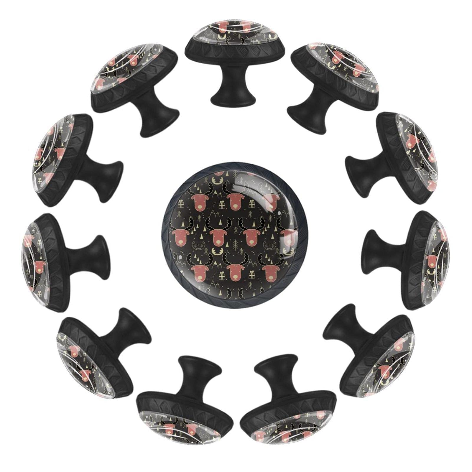 Boutons de tiroir élan de 35 mm pour décorer une commode de crèche