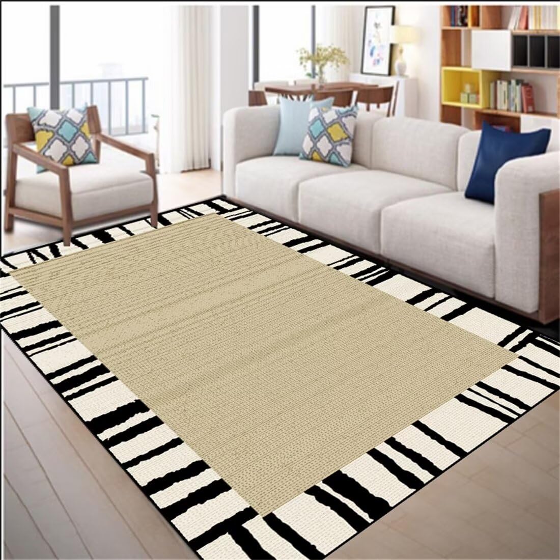 Tapis de chambre 70x140cm lavable et de conception simple