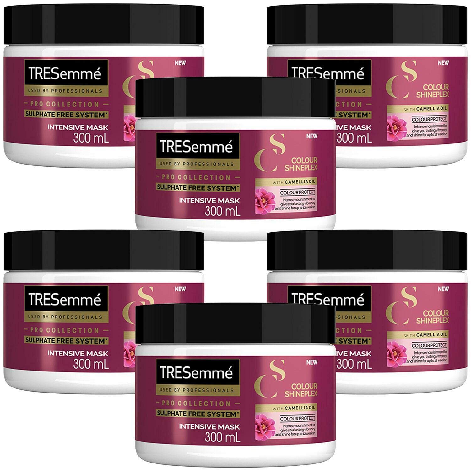 TRESemme Unscented Colour Shineplex Sulfate Free System Intensive Mask For All Hair Type (Pro Collection) 300Ml, 1 Count