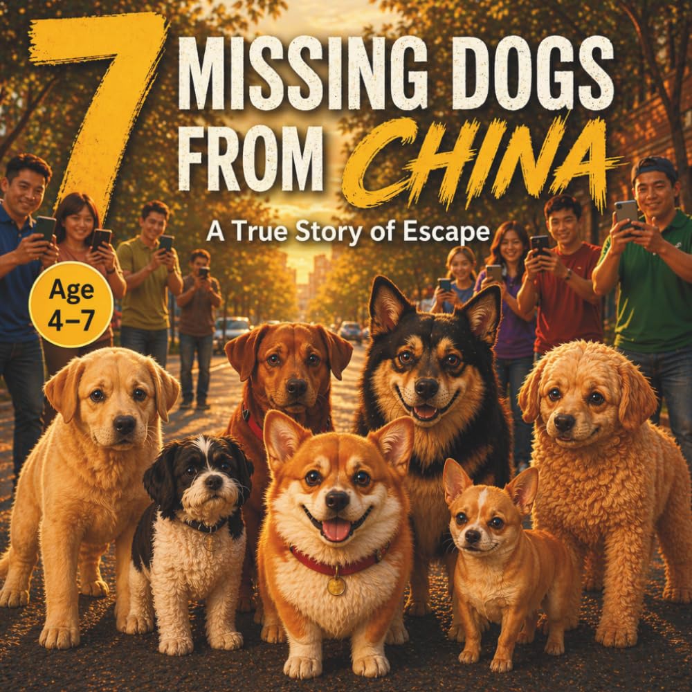 7 Missing Dogs from China A True Story of Escape: A Viral Story of Courage, Friendship, and Supporting Each Other