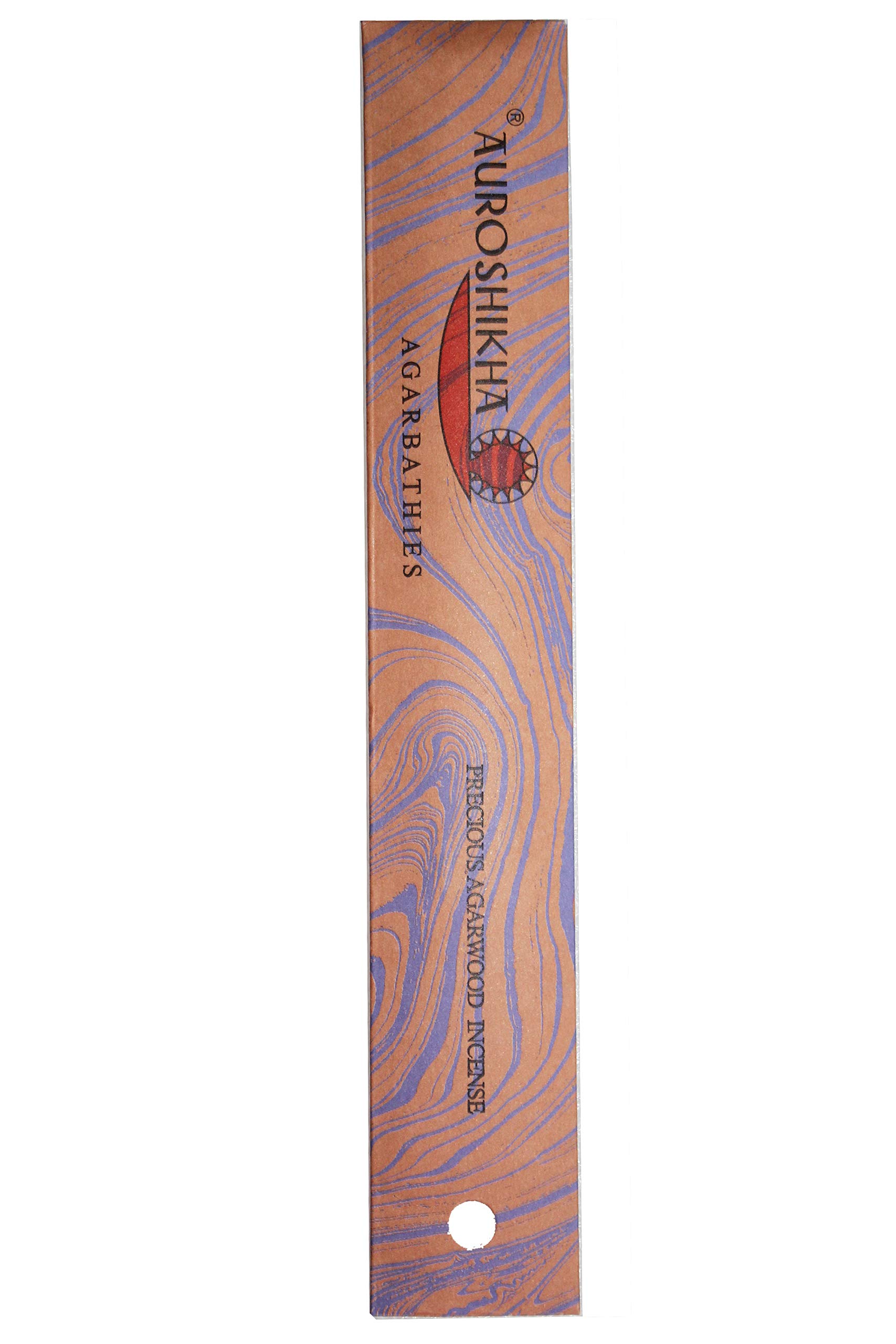 Auroshikha Agarwood (Precious Agarwood) Incense Joss Sticks 10 Gram Each Pack Incense Sticks (Agarwood (Precious Agarwood))