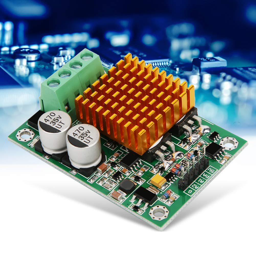 aqxreight Módulo de Accionamiento de Motor de CC de 30 A, Controlador de Puente H Compacto de Alta Potencia, Rendimiento Eficiente para Aplicaciones de 12 V 30 V, Compatibilidad Versátil con