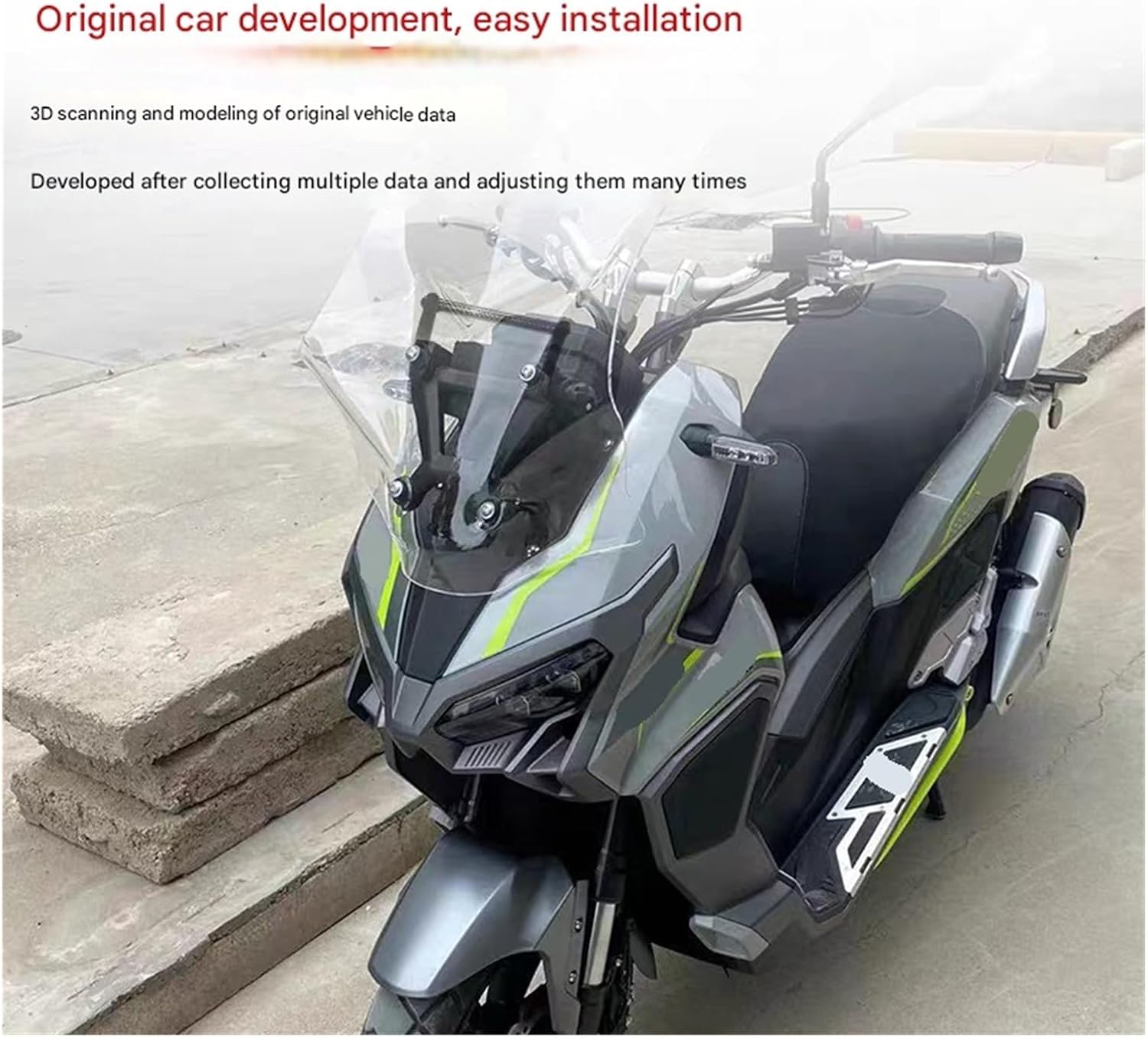 Phone Holder Crossbar Multifunctional Navigation Pole Expansion Pole for LONGJIA for XDV250 for XDV250si