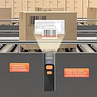 Vista 9 de Escáner de código de barras inalámbrico Mini Bluetooth 1D 2D QR Escáner de código de barras 3 en 1 Bluetooth y 2.4G y cable USB lector de código