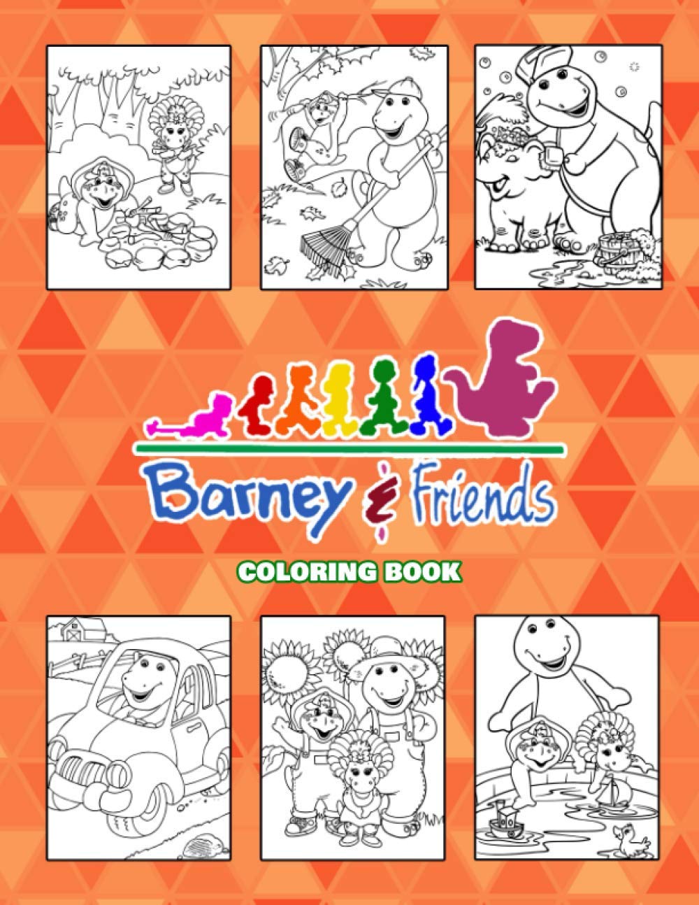 Barney And Friends Coloring Book Barney And Friends Coloring Book ...