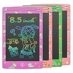 4 Pack LCD Writing Tablet for Kids 8.5 Inch Colorful Electronic Writing Drawing Pads Portable Doodle Board Gifts Travel Toys for Kids Boys Girls 3 4 5 6 Year Old