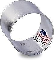 Vista 1 de Foose Brand Round Circle - Cortador de galletas de acero estañado de 1 pulgada, molde redondo para galletas