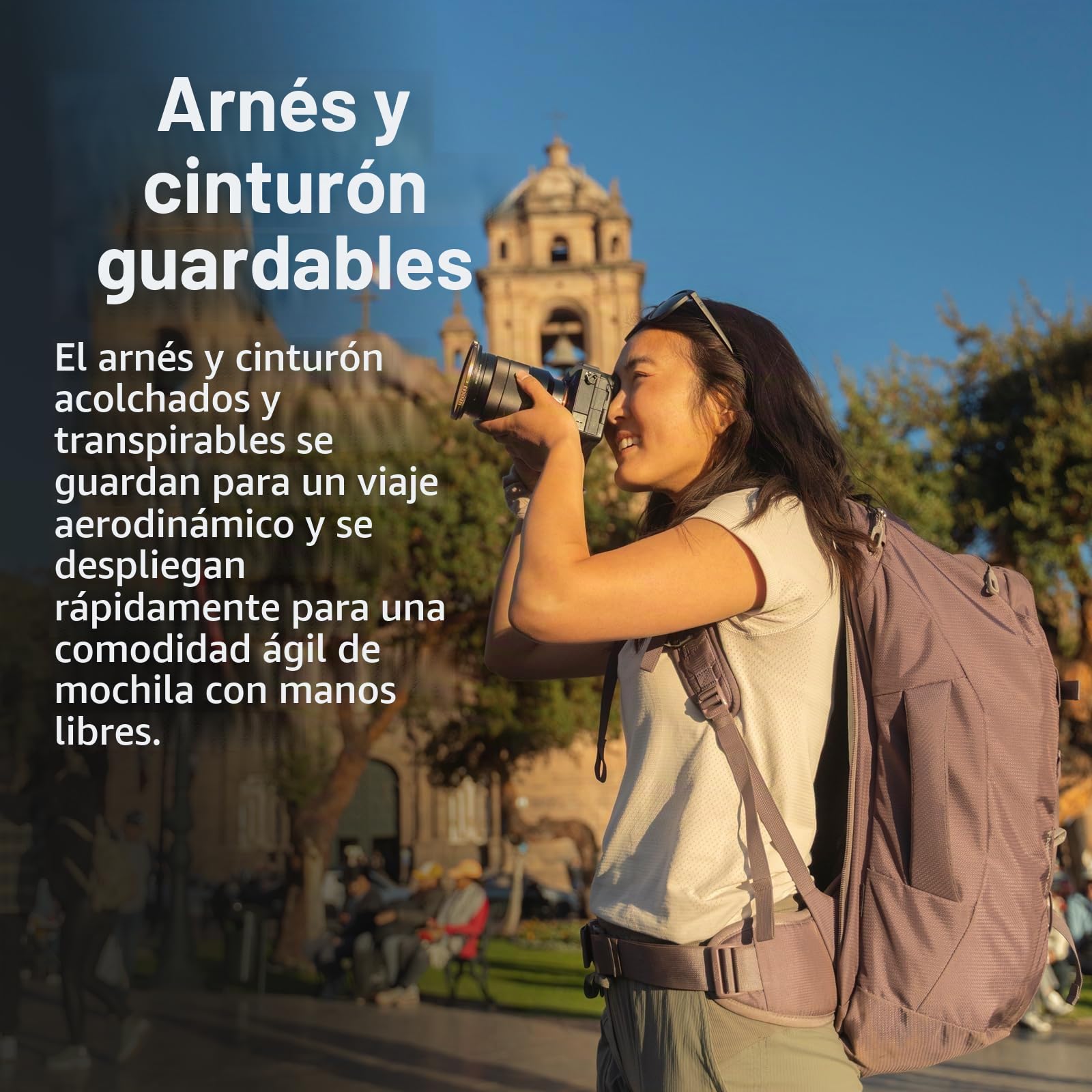 Osprey Fairview Mochila de viaje para mujer, 70L, Cascade Blue-Torrent Blue