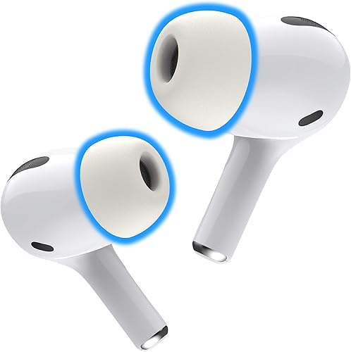 Miniatura 14 de Almohadillas de espuma viscoelástica de Foam Masters para AirPods Pro 1ª y 2ª generación Cómodas Seguras Mejor cancelación de ruido Version