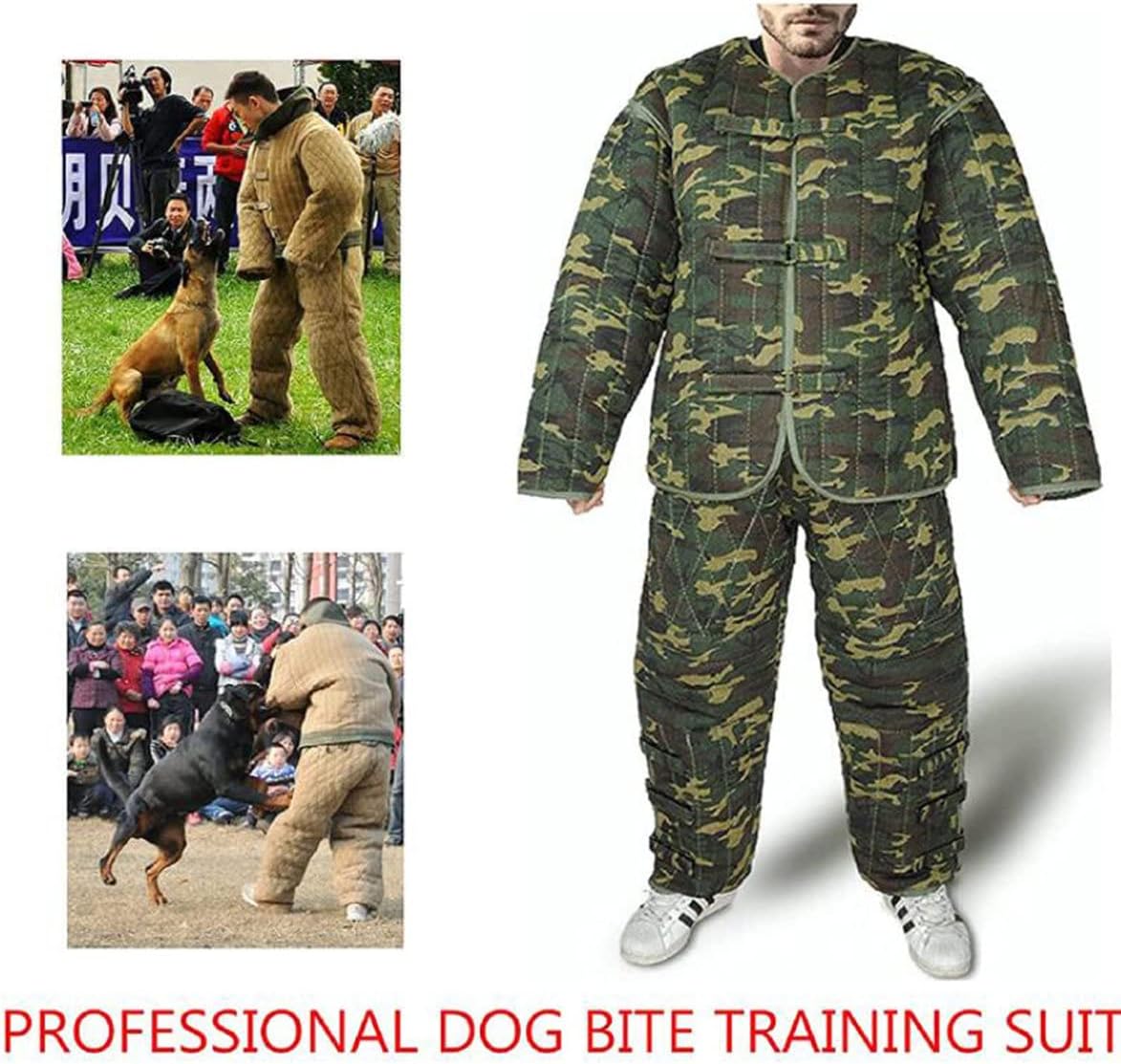 Dog Bite Protection Suit Full Body Bite Resistant Dog Clothes Training